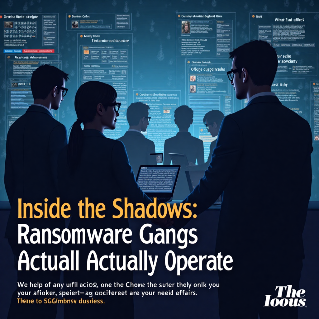 Inside the Shadows: How Ransomware Gangs Actually Operate